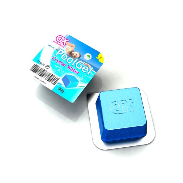 Floculant CTX-39 PoolGel - 4 Dosettes Pour Piscine - Améliore La Filtration De L'eau